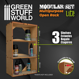 Multipurpose Vertical Organizer - LITE | MDF Wood Displays