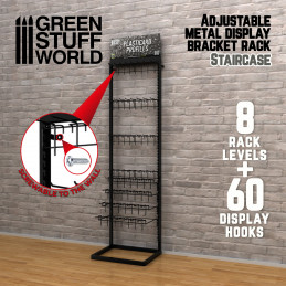 GSW Adjustable metal display - Staircase | Metal
