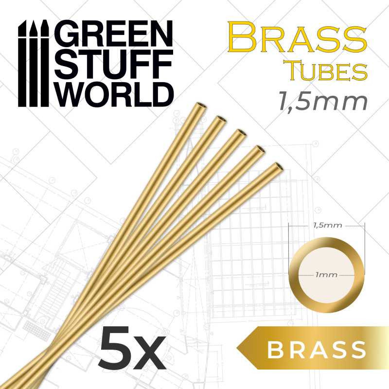 Brass Tubes 1.5mm | Brass Brass Tubes 1.5mm | Brass