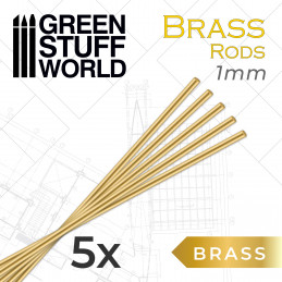 Pinning Brass Rods 1mm | Brass