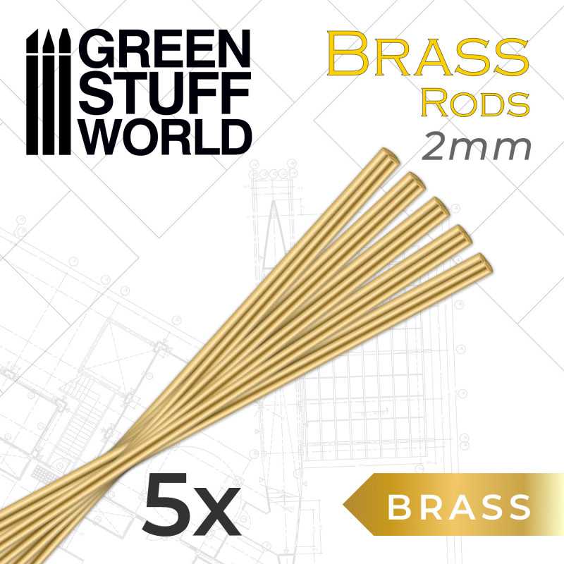 Pinning Brass Rods 2mm | Pinning Rods