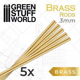 Pinning Brass Rods 3mm | Brass