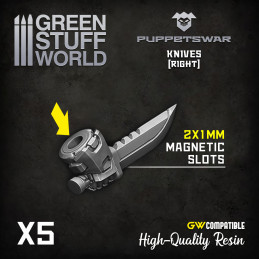 Couteaux - Droit | Armes et accessoires d'infanterie