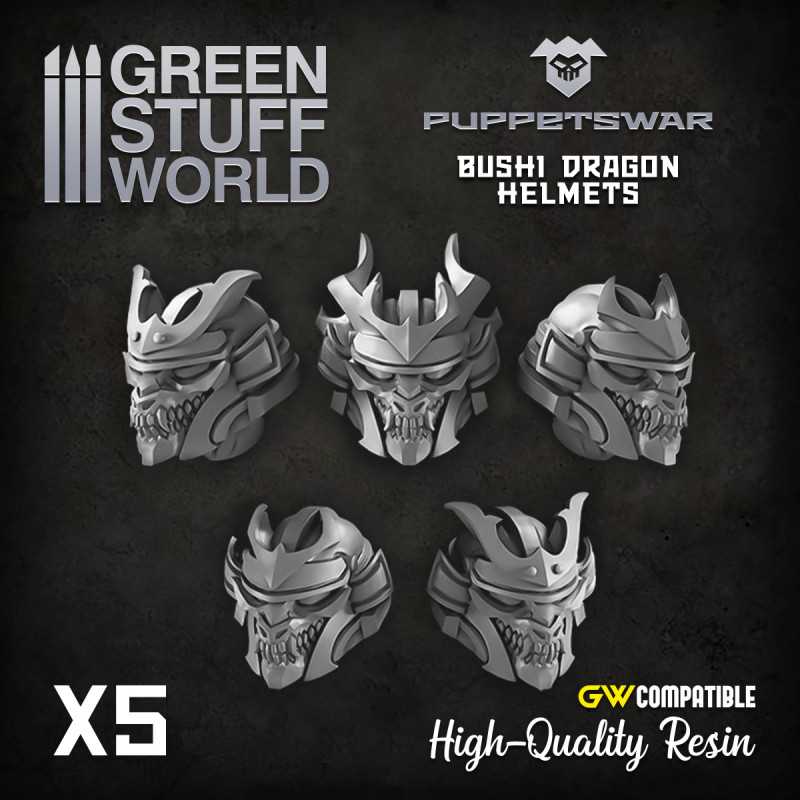 Bushi Dragon Helme | Köpfe und Helme