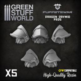 Dragon Daymio Pads | Shields and shoulder pads