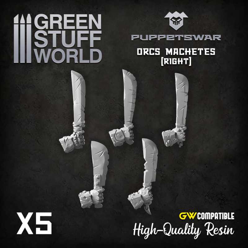 Machete orchi - Destra | Armi braccia e accessori fanteria