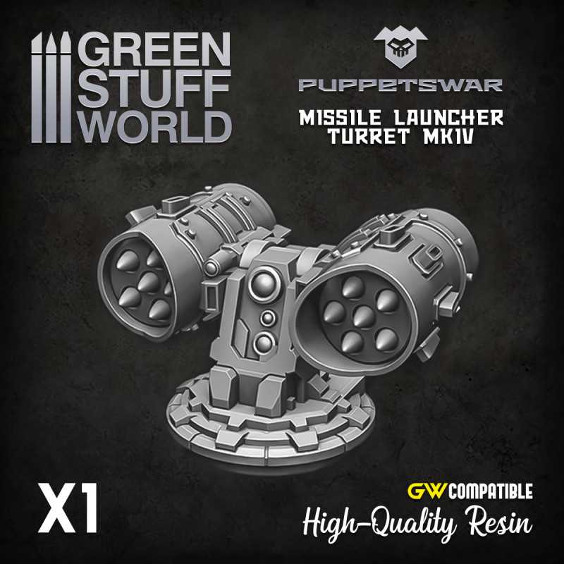 Missile Launcher Turret | Weapons and vehicle accessories