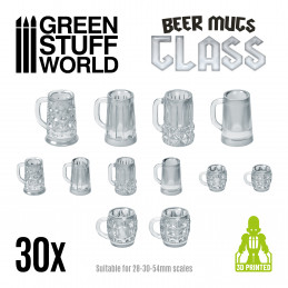 Beer Mugs - Glass | Hobby Accessories