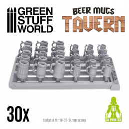 Beer Mugs - Tavern | Resin items