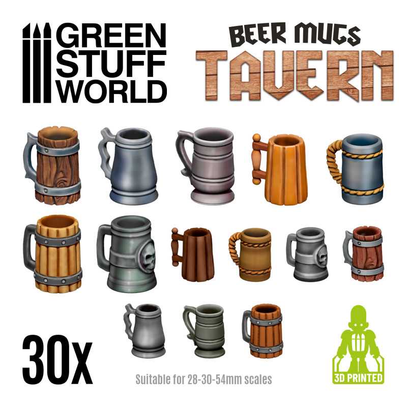 Beer Mugs - Tavern | Resin items