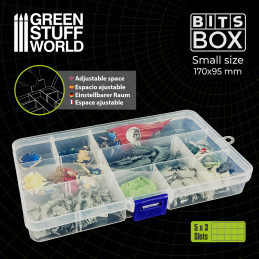 BITS BOX - Scatola di plastica - S | Scatole Organizer