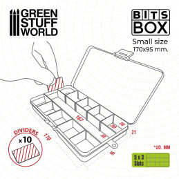 BITS BOX - Kästen für Teile - S | Sortierkoffer