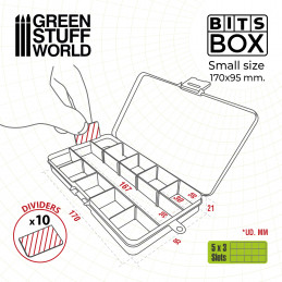 BITS BOX - Scatola di plastica - S | Scatole Organizer