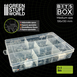 BITS BOX - Kästen für Teile - M | Sortierkoffer