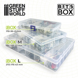 BITS BOX - Kästen für Teile - L | Sortierkoffer