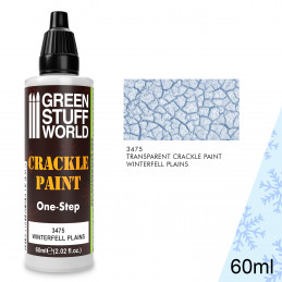 Peinture Craquelure Transparente - PLAINES DE WINTERFELL 60ml | Peinture Craquelée