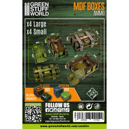 Boîtes en bois rectangulaires | MDF bois