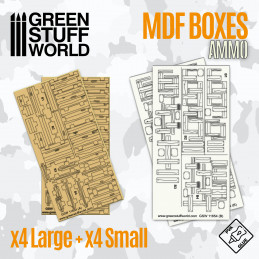 Boîtes en bois rectangulaires | MDF bois