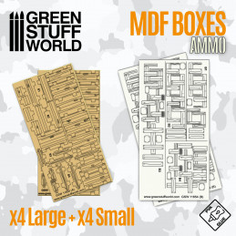 Rectangular wooden MDF boxes | MDF wood