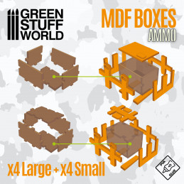 Rectangular wooden MDF boxes | MDF wood