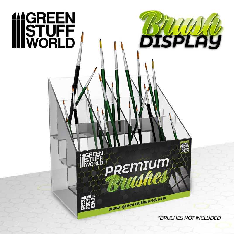 Brush Display Rack - LARGE | Paint Displays Brush Display Rack - LARGE | Paint Displays