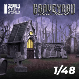 Silicone Moulds - GRAVEYARD | Terrain molds