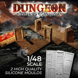 Dungeon Silicone mould