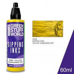 Peintures Dipping inks 60 ml - Yellow Submarine Dip | Peintures Dipping inks