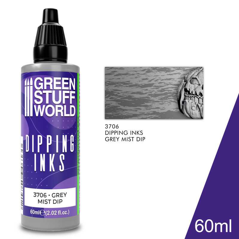 Peintures Dipping inks 60 ml - Grey Mist Dip | Peintures Dipping inks