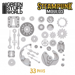 Silicone molds - Steampunk | Terrain molds