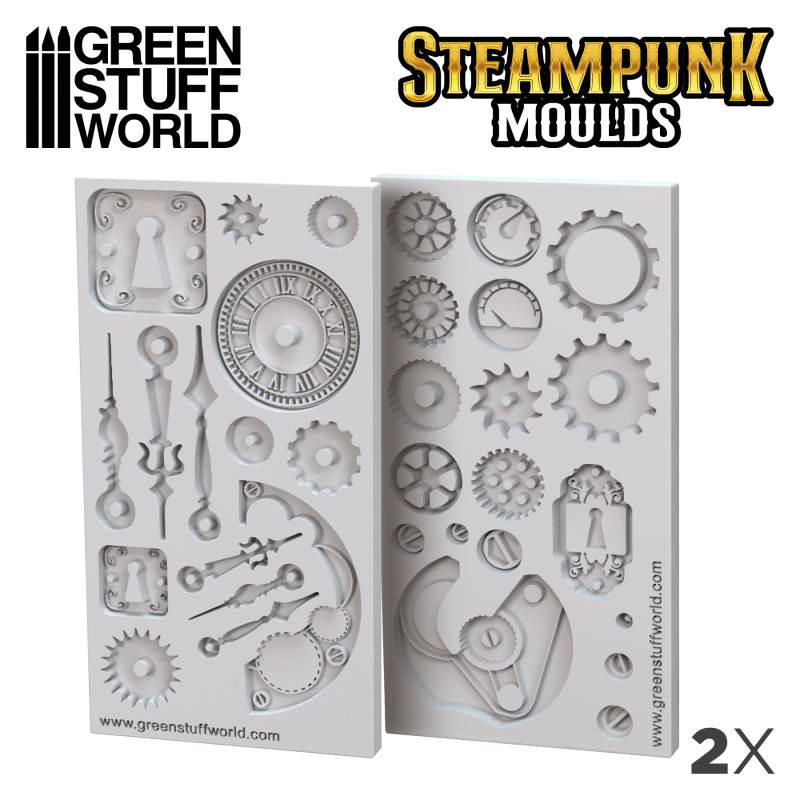 Silicone molds - Steampunk | Terrain molds