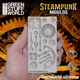 Moldes de silicona Steampunk