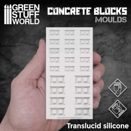 Moldes de Silicona Ladrillos Hormigón Moldes Escenografia