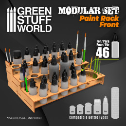 Modularer Farbhalter - FRONT | MDF-Holz