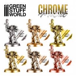 Chrome Paint - BRONZE 17ml | Chrome Paints