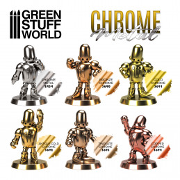 Testing Green Stuff World Chrome Metal Paint - Brushed