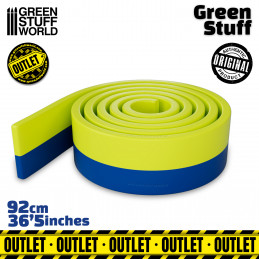 Masilla verde en Rollo 92 cm - OUTLET OUTLET - MATERIALES Y MASILLAS