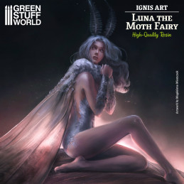 Ignis Art - Luna the Moth Fairy | Büstes und Figuren Ignis Art