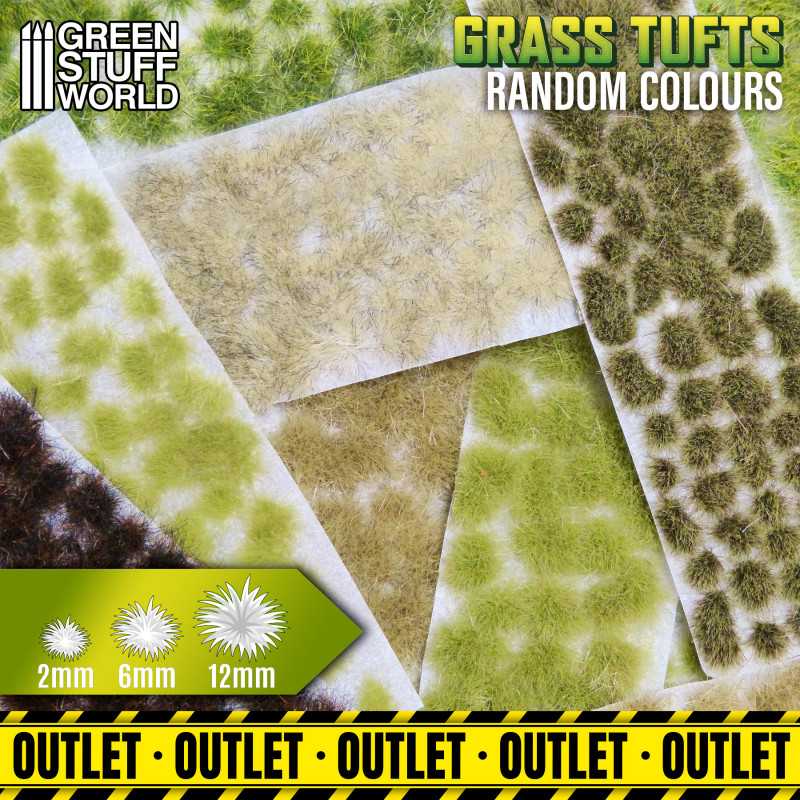 Grass TUFTS - self-adhesive - OUTLET / DAMAGED