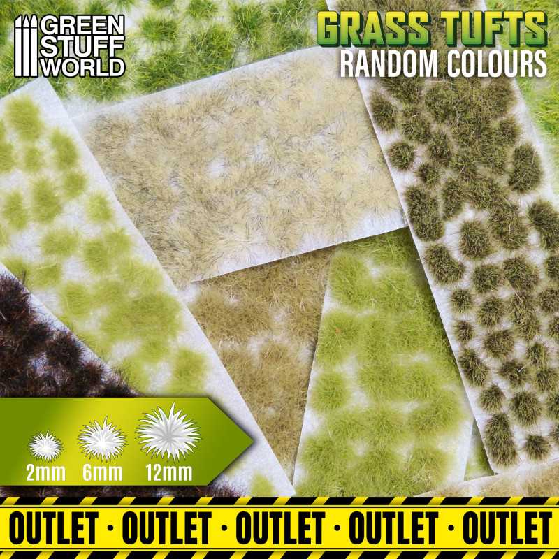 Grass TUFTS - self-adhesive - OUTLET / DAMAGED | OUTLET - Scenery and Resin Grass TUFTS - self-adhesive - OUTLET / DAMAGED | OUTLET - Scenery and Resin