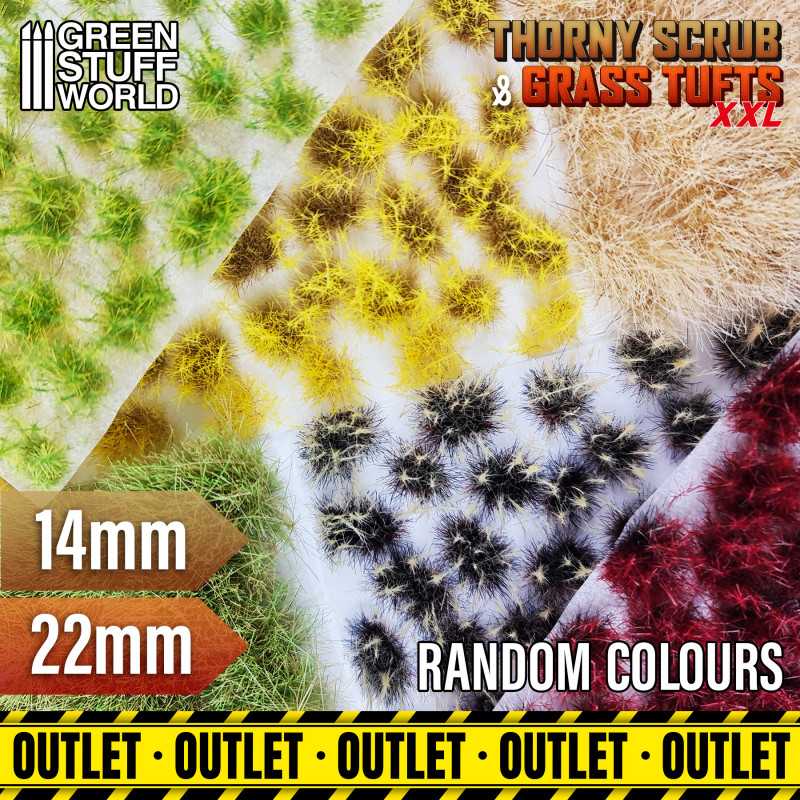 Grasbüschel - OUTLET / BESCHÄDIGT - NATÜRLICHE FARBEN | OUTLET - Gelände und Harz Grasbüschel - OUTLET / BESCHÄDIGT - NATÜRLICHE FARBEN | OUTLET - Gelände und Harz