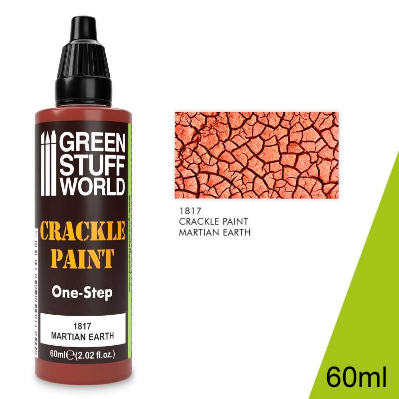 Peinture Craquelure - Martian Earth 60ml | Peinture Craquelée