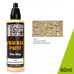 Peinture Craquelure - Mojave Mudcrack 60ml | Peinture Craquelée