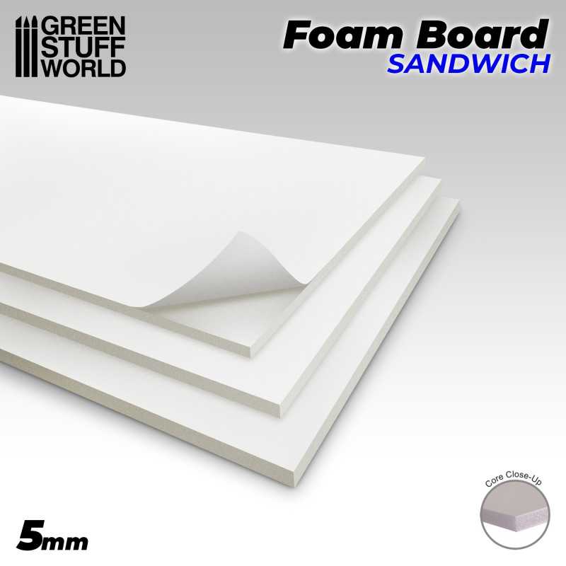 XPS Foam 2 Thick LOT of TWO SHEETS-FoamBoard-Modeling Diorama