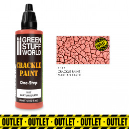 Crackle Paint - Martian Earth 60ml - OUTLET