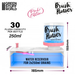 Brush Rinser - Lavapennelli ROSA | Pulitore pennelli