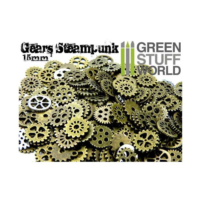 SteamPunk GEARS and COGS Beads 85gr *** 15 mm | Cogs and Gears Beads SteamPunk GEARS and COGS Beads 85gr *** 15 mm | Cogs and Gears Beads