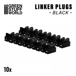 2pins Linker-Stecker - Pack x10