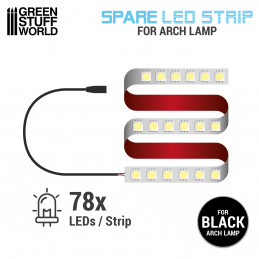 Bande LED de remplacement pour Lampe à arc - Darth Black