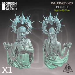 INU KINGDOMS - Pokou | Bustes et Figures Inu Kingdoms